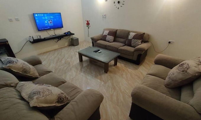 Al Khor Apartment | Spacious 1-bedroom 3min drive to Al Bayt Stadium.
