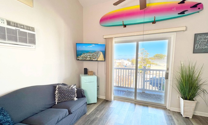 Fenwick Island Condo | Spacious 2 Bedroom Condo in North Ocean City. Balcony Views & Central Location!