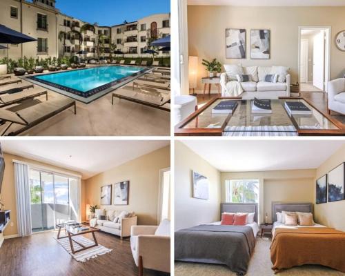Del Rey Apartment | Spacious 2BDR near Venice Beach - Gym-Pool-Free parking!