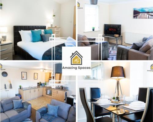 Warrington Apartment | Spacious 2Bedroom 2Bathroom Flat in Warrington by Amazing Spaces Relocations Ltd.