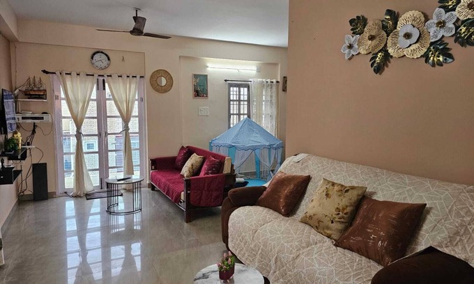 Chennai Apartment | Spacious 2BHK apartment in Chennai, near Airport, Chennai Trade Center, DLF