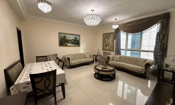 Al Majaz Apartment | Spacious 3-bedroom apartment in lovely Sharjah with all services