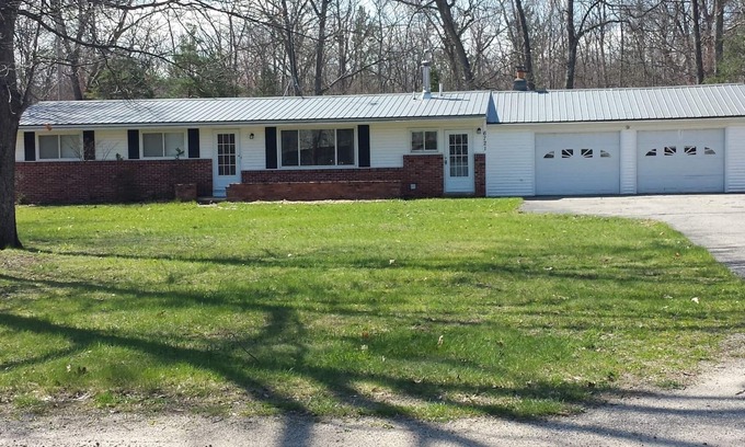 Indian River House | Spacious 3 Bedroom, 2 Bath Home, Close To Burt Lake