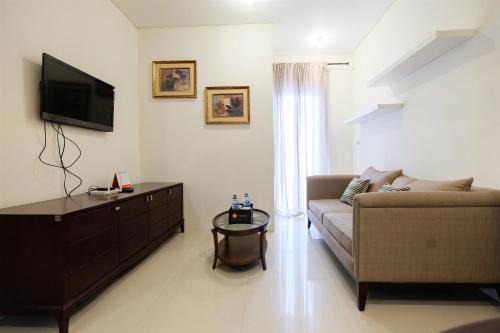 Jakarta Utara Apartment | Spacious 3BR Apartment @ Northland Ancol Residence By Travelio