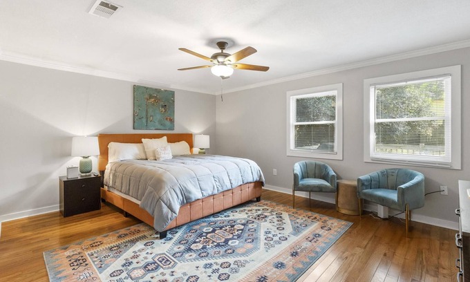 Hattiesburg House | Spacious 4 bd/3 bth Family Home- The Cypress House