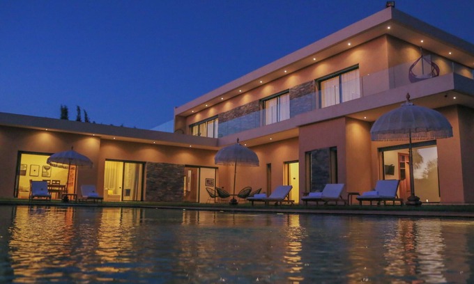 Ouled Moumen House | Spacious 5-bedroom villa with swimming pool and garden in lovely Marrakech