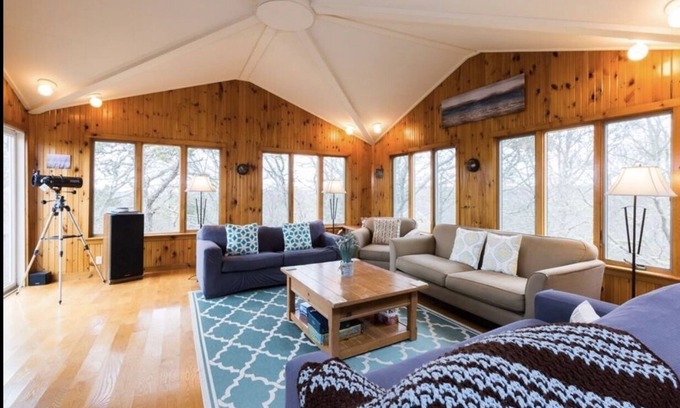Brewster House | Spacious 6 BR Home in Brewster with Access to Private Blueberry Pond Beach