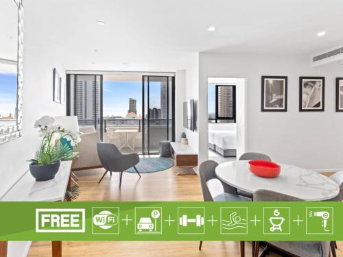Surfers Paradise Apartment | Spacious and Modern 2 Bedroom Apartment in Paradise