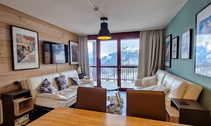 Flaine Apartment | Spacious Apartment - Ski-in/Ski-out - Pool & Parking included