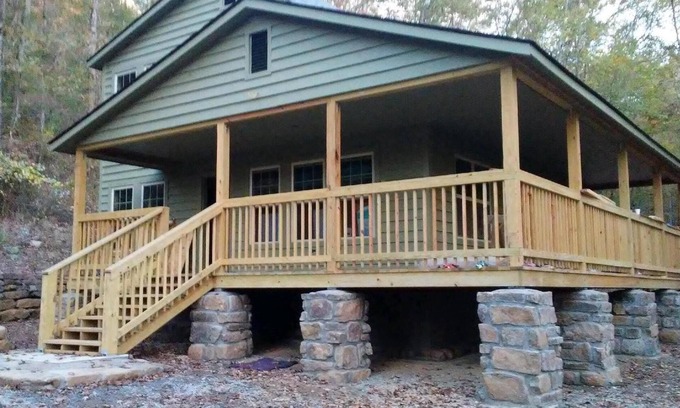 Ozark House | Spacious cabin 3bedrooms and 2 baths. 2 miles to Mill Creek OHV/ATV trailhead and half mile to the Mulberry River at Cass Arkansas. Get 10% per night book 5 days or more.