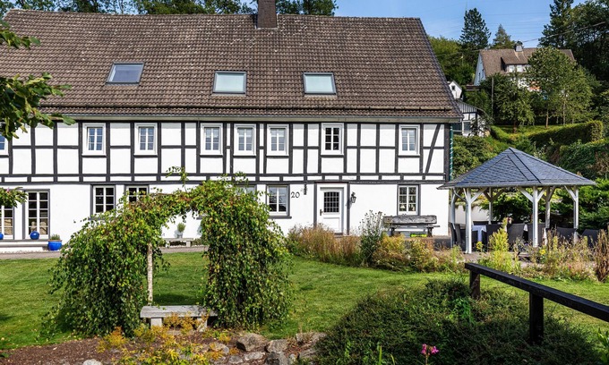 Niederberndorf House | Spacious country house with open fireplace and garden in the Sauerland for young and old