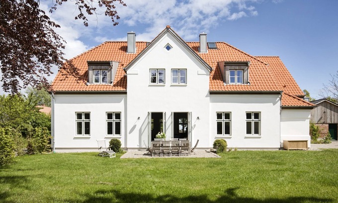 Pommerby House | Spacious country house near the Baltic Sea with large garden, oven and sauna