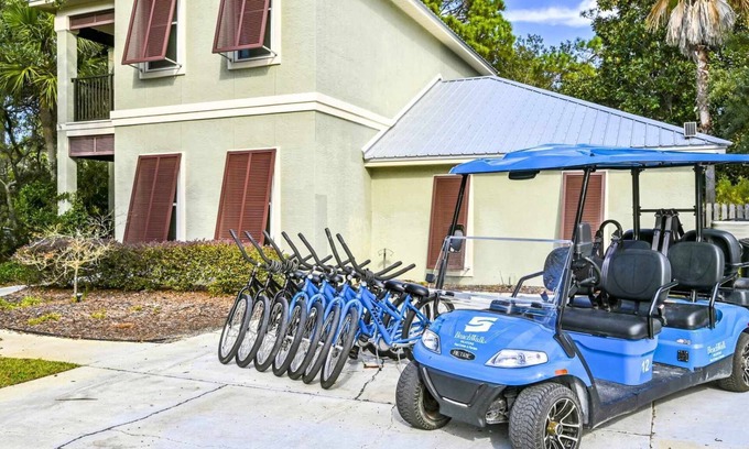 Sugarwood Beach House | Spacious Family Home, Private Pool, 6-Seater Golf Cart! ~ Heartbeat of Seagrove