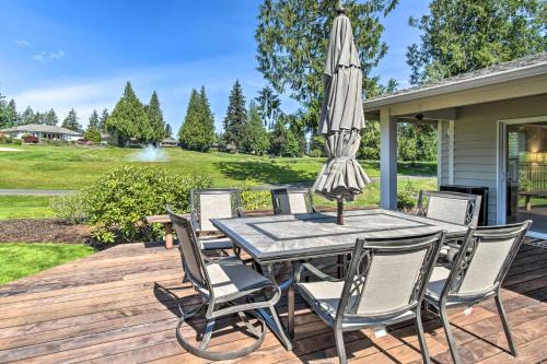 Erlands Point-Kitsap Lake House | Spacious Family Home on Golf Course Hike and Bike!