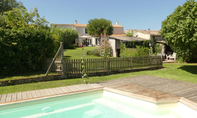 Heirs-Brouage House | Spacious and charming house with pool near Marennes Oléron