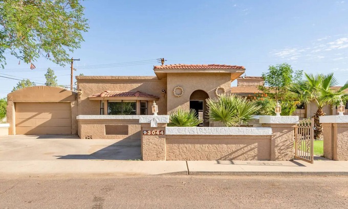 Alhambra House | Spacious home! Heated pool, sundeck, and sports court