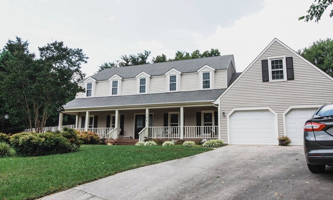 Jamestown House | Spacious home in peaceful neighborhood