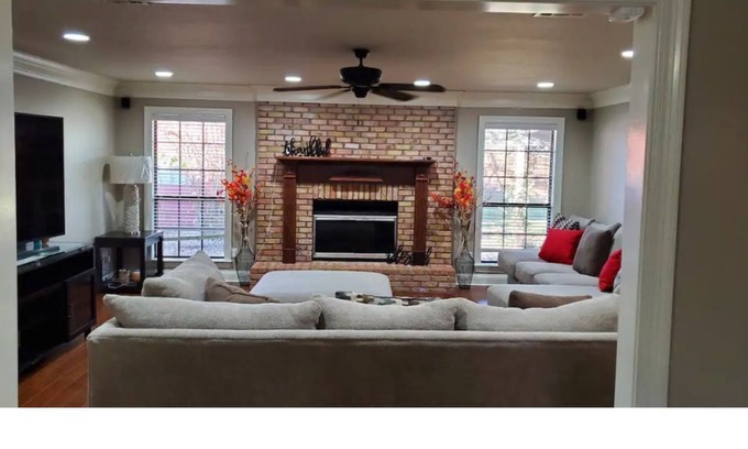 Bossier City House | Spacious home near Barksdale Air Force Base
