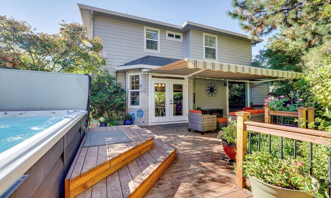 Medford House | Spacious Home w/Swim Spa & Deck in Medford!