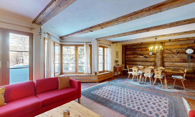 S-chanf House | Spacious house in the immediate vicinity of the railway station, with four bedro