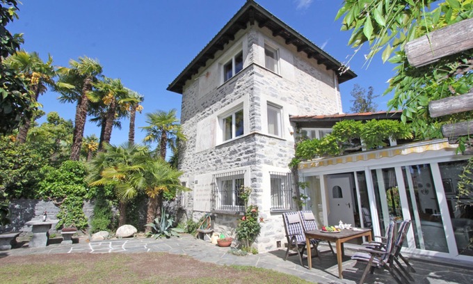 Ascona House | Spacious house, nestled in a garden area with Mediterranean plants