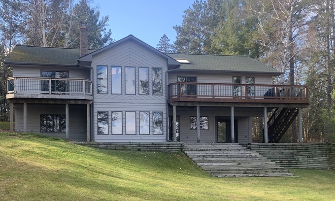 LaPorte House | Spacious Lakefront Cabin on Pristine Kabekona Lake-Northern MN