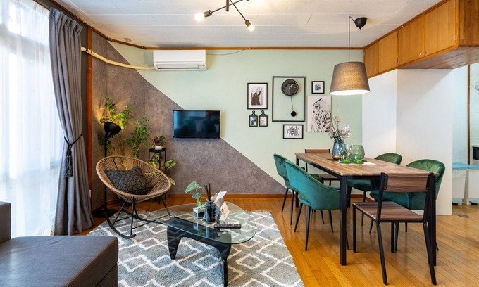 Naha City Centre Apartment | Spacious living room whole room rentedF1/Naha Okinawa