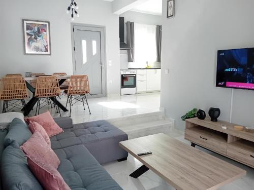 Mytikas House | Spacious maisonette 200m from the sea private