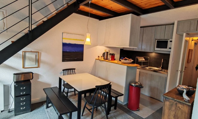 Risoul Apartment | Spacious, modern 4-room duplex apartment, comfortable, quiet, ski in, ski out