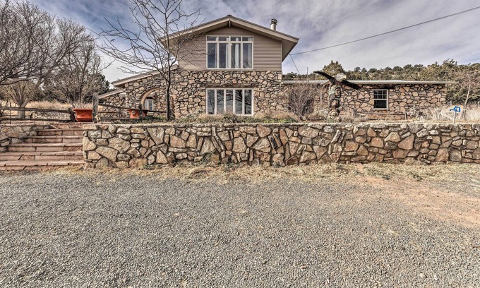 Glencoe House | Spacious Mountain home near Ruidoso