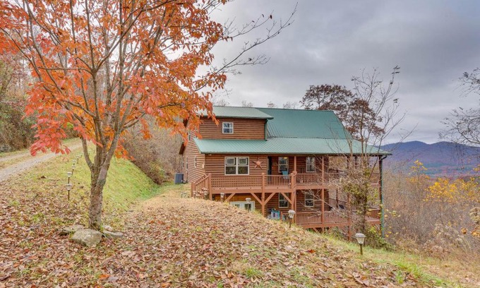 Murphy House | Spacious Murphy Retreat with Decks and Game Room!