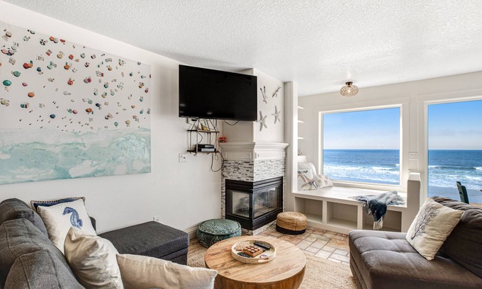 Rockaway Beach House | Spacious, oceanfront home with patio & private hot tub - dog-friendly