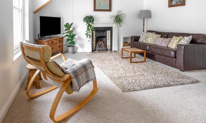 Beer Apartment | Spacious, period building top-floor flat in heart of Beer, 3 minute walk to beach
