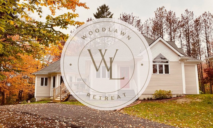 Lamoine House | Spacious Pondside Firepit Retreat w/Outdoor Dining, Grill & Firepit Near Acadia