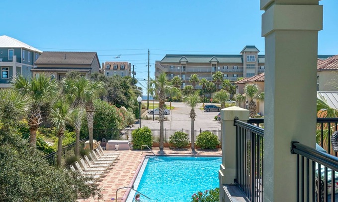 Miramar Beach House | Spacious Rental-Private Beach Access-Three Story Condo-Close to Pool