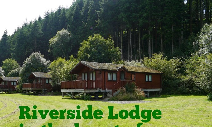 Moretonhampstead Ski Chalet | Spacious Riverside Lodge in a beautiful wooded Dartmoor valley **pet friendly**