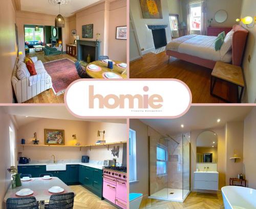 Chapeltown House | Spacious rustic chic 5 bedroom home with private patio in Leeds