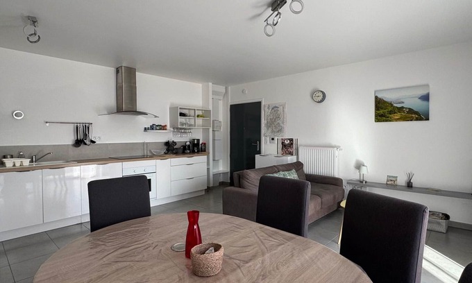 Aix-les-Bains Apartment | Spacious T2 with terraces and garage, pets welcome