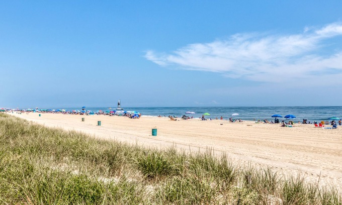 Midtown Ocean City Condo | Spacious Two-Story Condo w/Deck, Balcony, Beach Access, Free WiFi, Central A/C