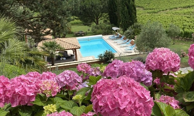 Sainte-Croix-Du-Mont Villa | Spacious Villa among vineyards