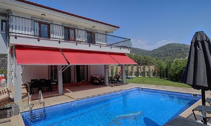 Gocek Villa | Spacious Villa for 8 People with Playground in Gocek - AWZ 193