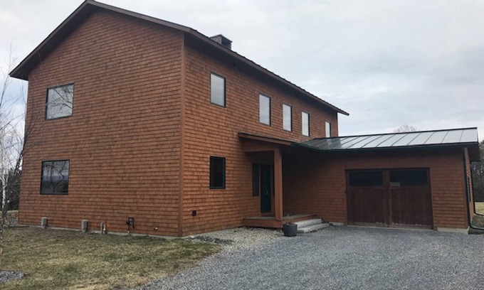 Charlotte Cabin | Spacious waterfront home w/phenomenal lake views, fireplace, & shared dock