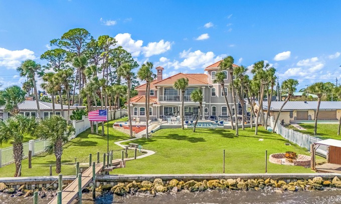 Indian River Residence House | Spacious Waterfront Home - Stunning Rocket Launch View