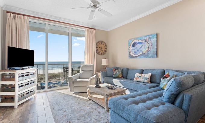 Ono Island Condo | Spanish Key 209 - Spacious Beachfront Rental
