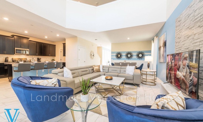 Four Corners House | Special Offer- Fancy Amenities, SPA ChampionsGate741DS