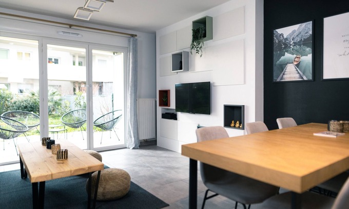 Aix-les-Bains Apartment | Special offer for curists on request I Private parking lot