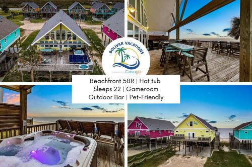 Port Bolivar House | Spectacular Beachfront Beauty 5BR 4BTH - Dragon Fly
