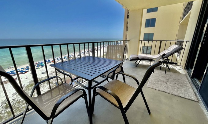 Orange Beach Condo | Spectacular Beach Front Condo in Phoenix 2 with Amazing Views on the 7th Floor!