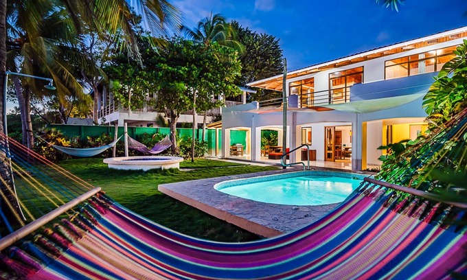 Playa Grande Villa | Spectacular Beachfront Villa with Private Pools on Playa Grande!