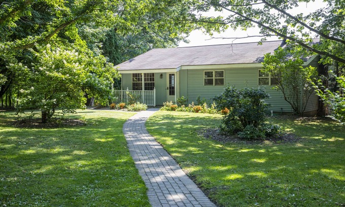 Newfield House | Spectacular Mountain View, Sunroom, Hot Tub, Secluded, Peaceful Getaway